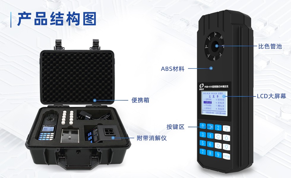 COD檢測(cè)儀臺(tái)式和便攜式各顯優(yōu)勢(shì)